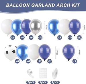 Kit <span class=keywords><strong>de</strong></span> <span class=keywords><strong>Arco</strong></span> <span class=keywords><strong>de</strong></span> Globos <span class=keywords><strong>de</strong></span> Fútbol, Globos <span class=keywords><strong>de</strong></span> Fútbol <span class=keywords><strong>para</strong></span> Decoración <span class=keywords><strong>de</strong></span> Fiesta <span class=keywords><strong>de</strong></span> Cumpleaños <span class=keywords><strong>de</strong></span> Niño, Artículos <span class=keywords><strong>de</strong></span> Fiesta Temática Deportiva, Baby Shower - Product Image 2