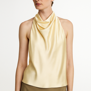 <span class=keywords><strong>Top</strong></span> in <span class=keywords><strong>raso</strong></span> Sexy <span class=keywords><strong>donna</strong></span> senza maniche senza maniche all'ingrosso personalizzato da <span class=keywords><strong>donna</strong></span> - Product Image 1