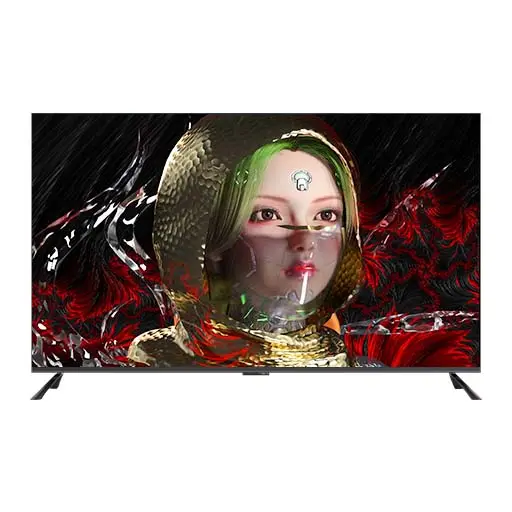 Smart TV OLED 4K direto da fábrica, sistema de recepção com relação de aspecto 16:9 para TV LED de 55 polegadas, formato de 1080P, gabinete preto, sistema de recepção PAL