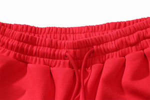 Pantalones Cortos Casuales de Algodón Grueso de 220 g/m² para Hombre, Talla Grande, con Estampado Floral, Transpirables, Estilo Urbano, Cintura Elástica con Cordón - Product Image 5