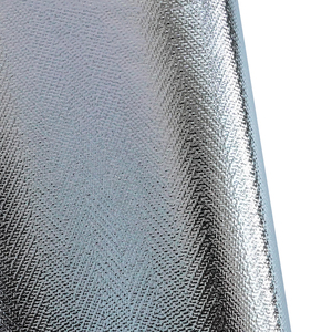 Tissu fonctionnel en Kevlar Tissu en aramide aluminisé argenté Tissu en aramide résistant à la chaleur Tissu en aramide pour vêtements à rayonnement thermique - Product Image 2