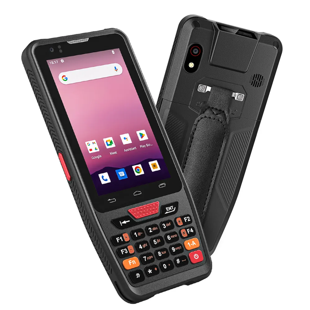 OEM Industrial Rugged PDA Scanner Durable Android Handheld 2D Barcode & NFC Reader WiFi Communication Warehouse Applications