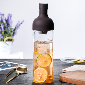 Último Modelo en Tendencia: Botella de <span class=keywords><strong>Agua</strong></span> con Infusor de Té de Vidrio de Borosilicato de Alta Calidad con Filtro de Acero Inoxidable, <span class=keywords><strong>Cafetera</strong></span> Portátil <span class=keywords><strong>para</strong></span> Café Frío - Product Image 5