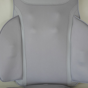 Coussin de massage chauffant gris, thérapie par vibration et chaleur, pour le cou, le dos, les hanches, la taille, les jambes, à brancher sur courant alternatif WP B06B - Product Image 2