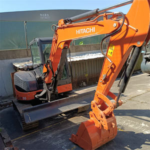 Envío Gratis: Excavadora de Orugas Usada Hitachi ZX50U de 5 Toneladas, Mini Excavadora de Segunda Mano con Acoplador Rápido y Hoja Topadora para <span class=keywords><strong>Casa</strong></span> y Granja - Product Image 3