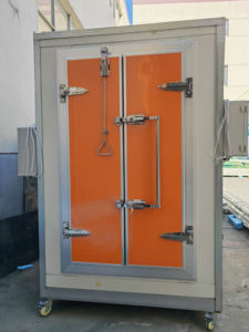 Enfriadores de puerta de eje giratorio especial de refrigeración, puerta completamente enterrada, aislamiento térmico de poliuretano, puerta de habitación fría con bisagras - Product Image 5