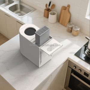 Composteur Électrique Automatique de Déchets Alimentaires pour Cuisine avec Broyeur en Acier Inoxydable, Capacité 4,5L, Appareil Ménager - Product Image 3