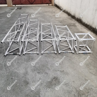 Kkmark - Estructura de Aluminio Cuadrada de 400*400 mm, Estructura de Espiga F44 K44, Certificado Tuv para Eventos y Conciertos