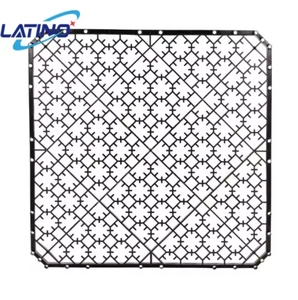 Riempitivo PP Opti-Grid con Griglia Dorata, Nero, Alta Produttività, Quadrato Spesso 5 cm per Torre di Raffreddamento a Flusso Incrociato LATINO - Product Image 4