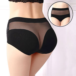 Nueva ropa interior <span class=keywords><strong>de</strong></span> moda Broma Mujeres Sexy Malla Transpirable Ver a través <span class=keywords><strong>de</strong></span> cintura alta Bragas sexy QS113H83 - Product Image 1