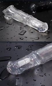 Extensor de Pênis Não Vibratório em Forma de Pênis Realista, Preservativo de Extensão - Product Image 3