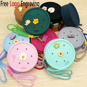 กระเป๋าแต่งหน้าซิลิโคนทรงกลม DIY, กระเป๋าเก็บของพกพาขนาดใหญ่คุณภาพสูง, กระเป๋าใส่อุปกรณ์อาบน้ำสำหรับเดินทาง, รุ่นใหม่ปี 2026 - Product Image 1