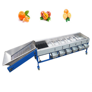 Hot Sale Automatic <b>Fruit</b> and <b>Vegetable</b> Sorting Grading <b>Machine</b> Kiwi apple Sorter Grading <b>Machine</b> Adjustable Size <b>Fruit</b> Sorter - Product Image 2