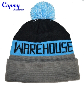 High Quality Unisex New Design Long Silk Soft Winter Warm Knitted <strong>Wooly</strong> Custom Pom Pomor Women <strong>Men</strong> Sports Beanie <strong>Hat</strong> Knit <strong>Hat</strong> - Product Image 4
