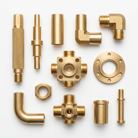 Piezas de Fresado de Latón de Alta Precisión OEM, Tolerancia de 0.01 mm, Prototipo Personalizado, Componente de Mecanizado CNC, Módulo Mecánico