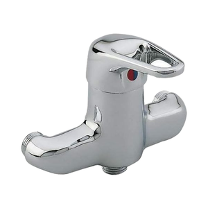 Tĩnh nhiệt đơn xử lý vòi hoa sen Mixer tap Brass Chrome đánh bóng kết thúc gốm van lõi mềm phun 12 cm lỗ khoảng cách - Product Image 1