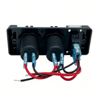 Prise d'alimentation double USB 3.1A et allume-cigare 12V avec interrupteur à bascule ON/OFF 16A pour bateaux, camping-cars, yachts