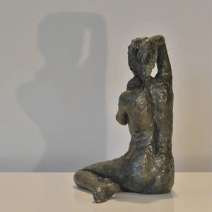 Metalen Naakt Vrouw Sculptuur Sexy Vrouw Sculptuur Aanpasbare Levensgrote Tuin Outdoor Decoratie - Product Image 2