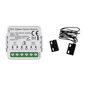 Module d'ouverture de porte de garage intelligent Tuya WiFi Zigbee avec capteur, commande à distance par application, interrupteur de <span class=keywords><strong>portail</strong></span> automatique pour Alexa Google - Product Image 1