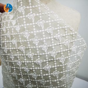 Qualità bianca 3D Tulle pizzo rifinitura frangia <span class=keywords><strong>di</strong></span> <span class=keywords><strong>cotone</strong></span> tessuto <span class=keywords><strong>di</strong></span> maglia in <span class=keywords><strong>Organza</strong></span> tessuto per borse da sposa accessori - Product Image 6