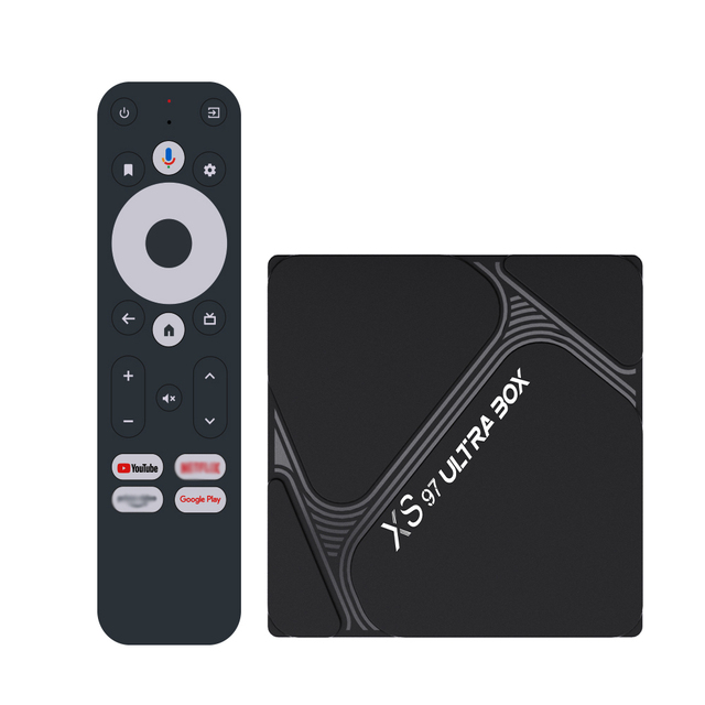 TV Box Android 11 ATV S905Y4 with BT Voice Remote Quad Core 5G Dual Band WiFi 4K 2GB 16GB 1 Year Warranty