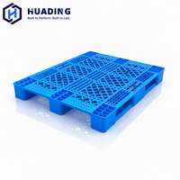 Palette en plastique renforcé d'acier robuste HUADING 1300*1100*150 mm pour rayonnage d'entrepôt et logistique