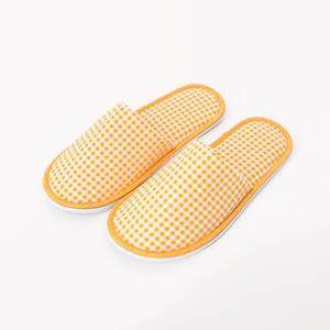 Chaussons d'hôtel jetables écologiques en tissu écossais, biodégradables, recyclables, lavables, doux, portables, articles de toilette pour Airbnb, complexe hôtelier <span class=keywords><strong>Lahoya</strong></span> - Product Image 3