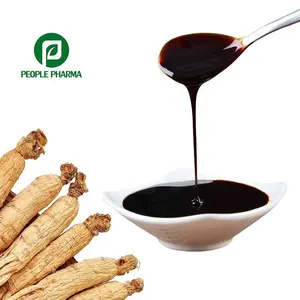 Panax ginseng paste root extract ginsenosides content 12% UV / hplc panax ginseng liquid extract