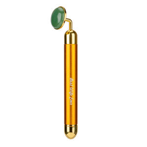 Impression gratuite de logo Masseur Facial Roller Energy beauty bar 24k golden pulse facial masseur 3D T Bar T-Shape <span class=keywords><strong>Face</strong></span> Lift Massager - Product Image 5