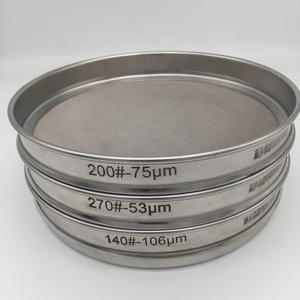 10 50 100 150 200 250 500 600 Micron Stainless Steel Flour Mesh Standard Laboratory Test Sieve/soil Sieve/<b>sand</b> Sieve - Product Image 5
