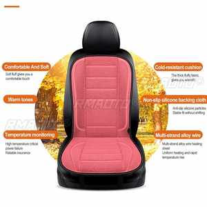 Coussin chauffant universel 12V pour siège de voiture, chauffage électrique 10S, pour sièges avant et arrière, idéal pour l'hiver - Product Image 4