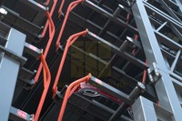 16-20 Parkplätze Voll automatisches rotierendes Parks ystem Effiziente 2,35 T Tragfähigkeit Auto lifte mit kleinem Platzbedarf