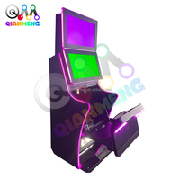 Qianmen Prix réduit Direct usine Cabinet de machine de jeu de compétences en métal à double écran de 21,5 pouces pour machine de jeu de compétences IGS Borden