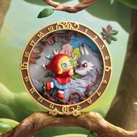 MOLLY the Wheel of Time 20th Anniversary Mystery Blind Box POP MART Figurine Mini Tendance Cadeau Anniversaire Collection Mode