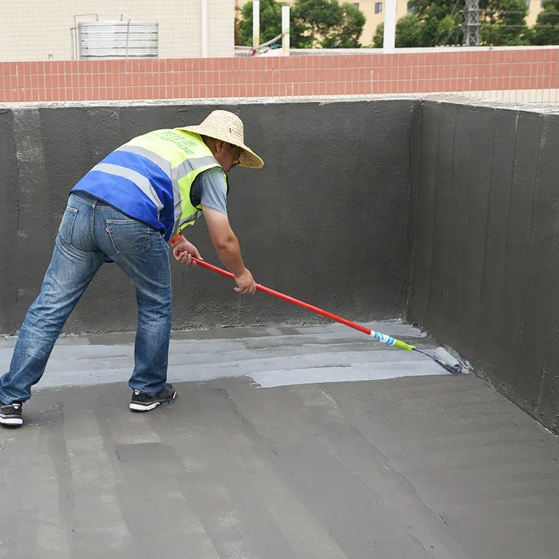 Selante de telhado ji polímero, composto a base de cimento, isolamento de água concreto, revestimento à prova d' água