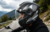 Casque modulaire unisexe ABS best-seller pour le cyclisme et la moto, casques ouverts pour adultes, fabrication sur mesure pour motos