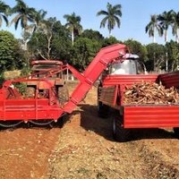 Machine de récolte de manioc à 2 rangées à haute efficacité arachide de patate douce et autre récolteuse de racines souterraines