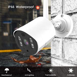 Tuya XMeye 4CH 3MP HD WiFi système de sécurité réseau sans fil Surveillance NVR Kit extérieur CCTV caméra ensemble moniteur 10.1 pouces LCD - Product Image 2