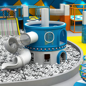 Équipement d'aire de jeux intérieure <span class=keywords><strong>pour</strong></span> enfants Château coquin avec toboggan à balles Aire de jeux <span class=keywords><strong>pour</strong></span> tout-petits <span class=keywords><strong>Parc</strong></span> d'attractions <span class=keywords><strong>pour</strong></span> bébés et enfants - Product Image 4