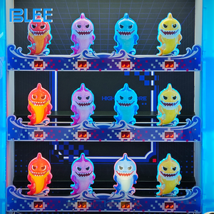 Popular Indoor <span class=keywords><strong>Hungry</strong></span> <span class=keywords><strong>Shark</strong></span> Throwing Ball Kids Arcade Redemption Game Equipment Ball Shooting Máquina de juego que funciona con monedas - Product Image 4
