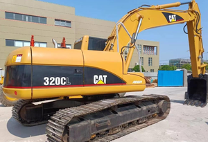 Excavadora sobre orugas Cat320cl usada de 20 toneladas, excavadora de segunda mano con motor y bomba de componentes básicos en buenas condiciones - Product Image 3