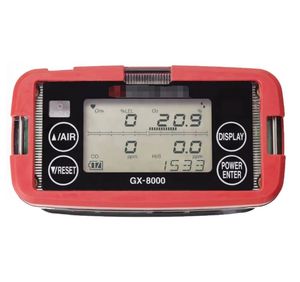 Monitor de gás portátil GX-8000 GX8000 (tipo B) 4 <span class=keywords><strong>detector</strong></span> de gás (LEL/O2/CO/H2S) - Product Image 1
