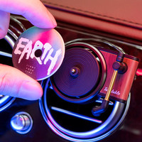 Diffuseur de parfum rotatif pour voiture OLIVER, ventilateur pour grille d'aération, accessoire de décoration et de parfum pour l'intérieur de la voiture