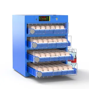 Incubateur d'œufs entièrement automatique à taux d'éclosion élevé pour volaille 256