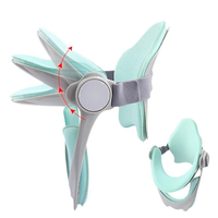Attelle de cou de protection anti-tête réglable avec dispositif de traction cervicale