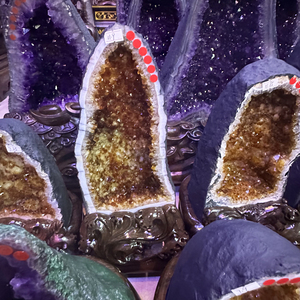 Wholesale Natural Brazilian Uruguay Amethyst <strong>Geode</strong> <strong>Crystal</strong> Ornament Decorative Amethyst <strong>Geode</strong> - Product Image 4