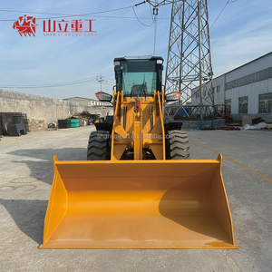 מעמיס קדמי מיני ShanLi איכותי, נייד, דיזל, בעל כושר נשיאה של 2000 ק\"ג, רב תכליתי - Product Image 6