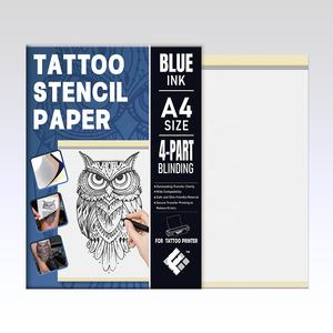 Papier de transfert thermique professionnel pour pochoirs de <span class=keywords><strong>tatouage</strong></span> – Feuilles transparentes pour studios de <span class=keywords><strong>tatouage</strong></span>, impression de motifs clairs sur la peau - Product Image 4