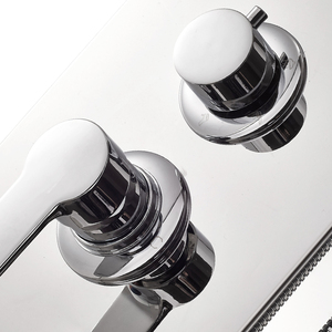 Colonne hydro massage dusche bad gebürstet dusch turm wand paneel hochdruck dusche