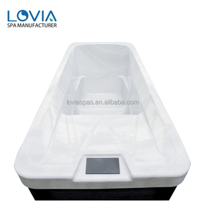Beliebter Eisbad-Kühler für den Außenbereich, Kaltwasser-Tauchbecken, <span class=keywords><strong>Massage</strong></span>-SPA, Eiswanne, Kaltwassertherapie-Erholungswanne mit WLAN-App - Product Image 4